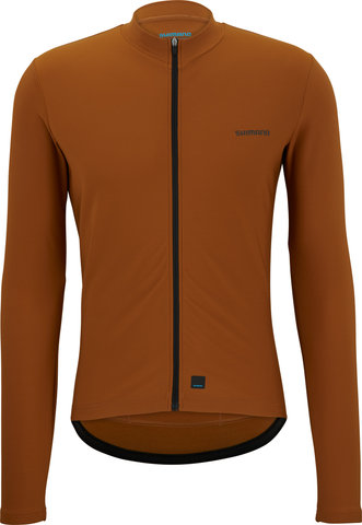 Shimano Maillot Element Long Sleeves - bronze/M