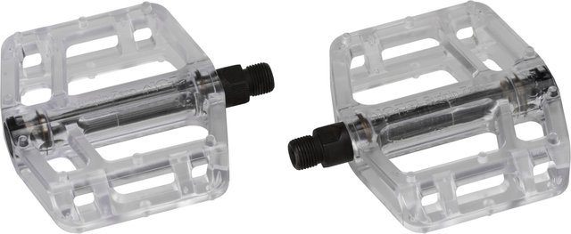 NC-17 Sudpin Zero Pro Plattformpedale - transparent