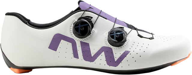 Northwave Veloce Extreme Road Bike Shoes - light grey-dark purple/42