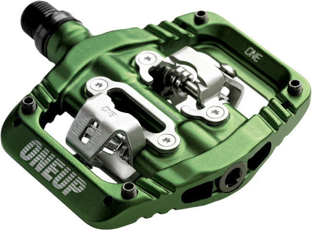 OneUp Components Clip Pedals clipless pedals - dark green/universal