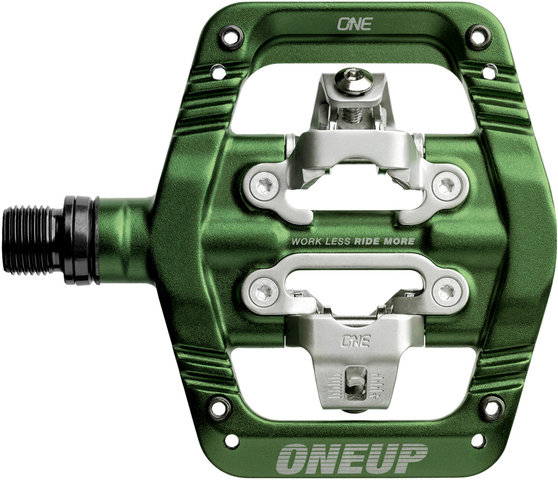 OneUp Components Clip Pedals clipless pedals - dark green/universal