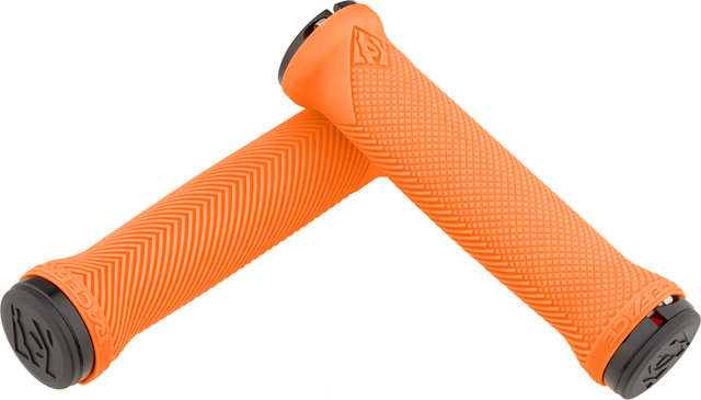 Race Face Poignées de guidon verrouillables Love Handle - neon orange