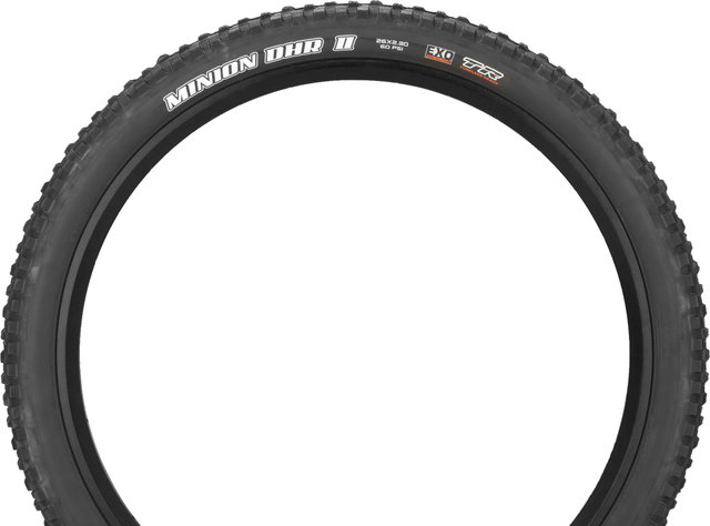 Maxxis Minion DHR II Dual EXO TR 26" Folding Tyre - black/26x2.3