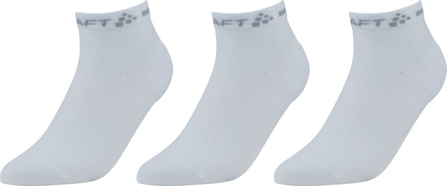 Craft Core Dry Mid Socken 3er-Pack - white/40 - 42