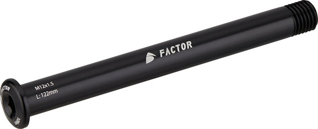 Factor E-Thru Steckachse 12 x 121 mm VR für O2 / OSTRO Disc - universal