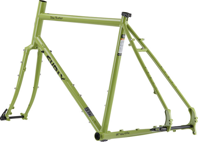 Surly Disc Trucker 26" Rahmenkit - pea lime soup/L/12 mm Steckachse