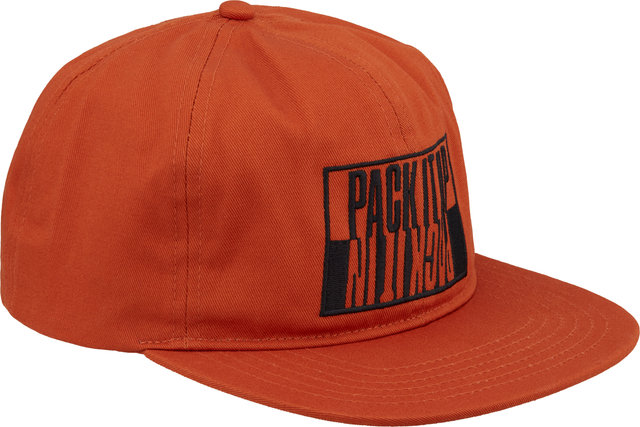 Capsuled 6 Panel Cap - orange/one size