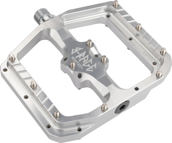 Burgtec Platform pedals - rhodium silver