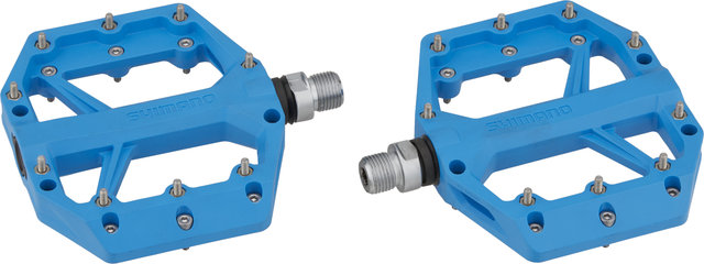 Shimano PD-GR400 Platform Pedals - blue