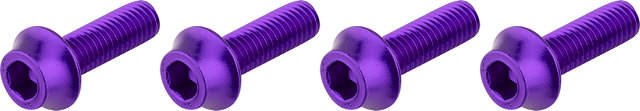 Wolf Tooth Components Tornillos para portabotellas - purple