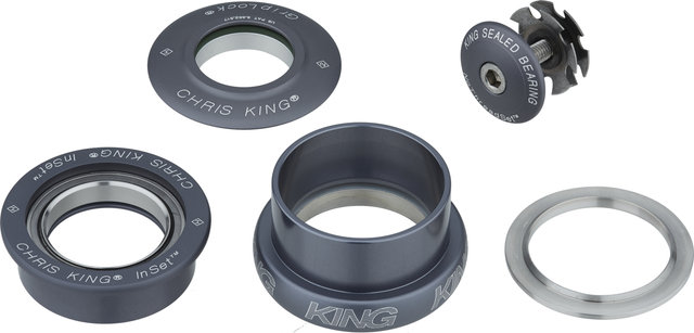 Chris King InSet i5 ZS49/28,6 - EC49/40 GripLock Steuersatz - matte slate/ZS49/28,6 - EC49/40