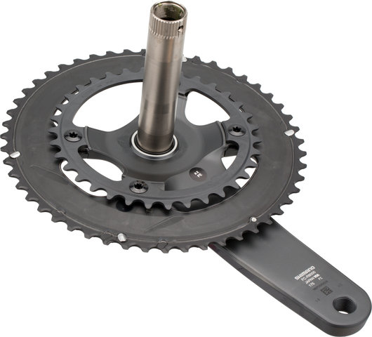 Shimano Ultegra Kurbelgarnitur FC-R8000 Hollowtech II - anthrazit/175,0 mm 34-50