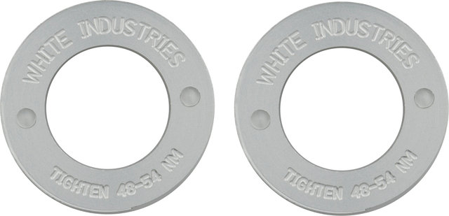 White Industries MR30 Extractor Caps - silver/universal