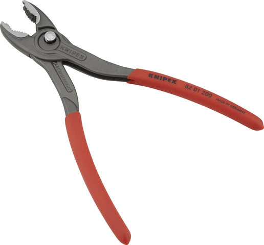 Knipex Alicates de agarre frontal TwinGrip - rojo