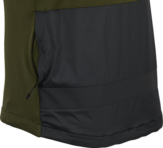 Scott Gilet Gravel Warm Merino - fir green-black/M