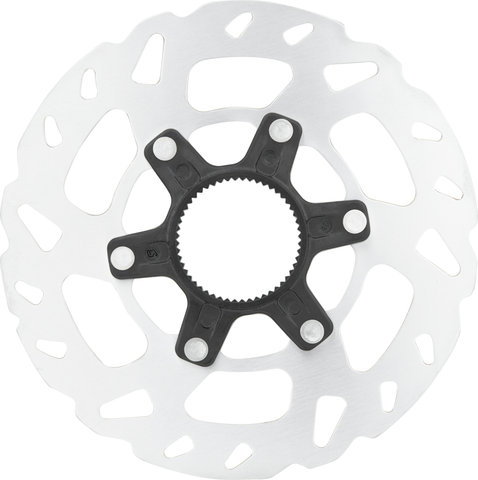 Shimano SM-RT70 Center Lock Brake Rotor for SLX w/ Internal Teeth - silver/140 mm