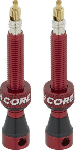 CushCore Tubeless Valve, 44 mm, 2 pcs. - red/Presta Valve (SV)