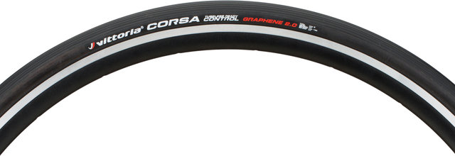 Vittoria Corsa Control TLR G2.0 28" Folding Tyre - black/28 /25 mm/25-622