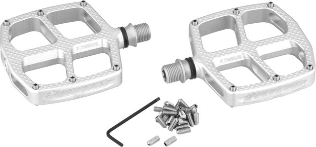 Hope Kids F12 platform pedals - silver