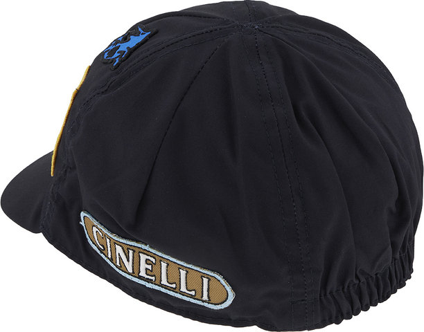 Cinelli Explorer Cycling Cap - history patch-blue/one size