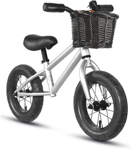 Siech Cycles Balance 12" Boy Children's Balance Bike - silver