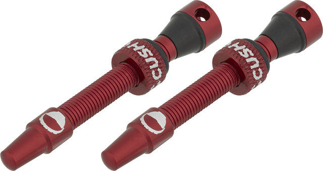 CushCore Tubeless Valve, 44 mm, 2 pcs. - red/Presta Valve (SV)