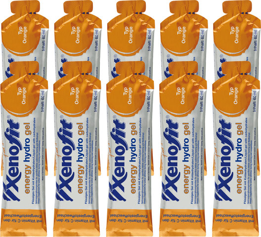 Xenofit gel hydro énergétique - 10 pièces - orange/600 