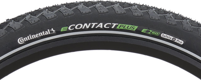 Continental eContact Plus 27.5" Wired Tyre - black-reflective/27.5 /62 mm/62-584/2.5 