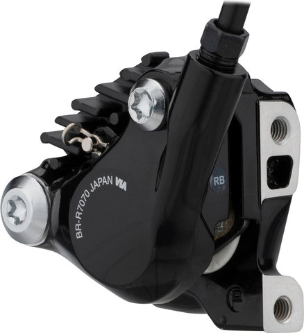 Shimano BR-R7070 105 Brake Caliper w/ Resin Pads - silky black/Rear wheel/without