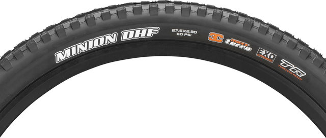 Maxxis Minion DHF / DHR II 3C MaxxTerra EXO TR 27.5" Folding Tyre Set - black/27.5 /58 mm/58-584/2.3 