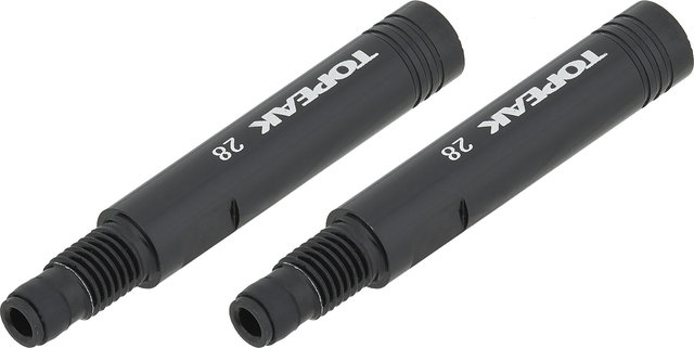 Topeak Valve extender extension - set of 2 - black/70 mm