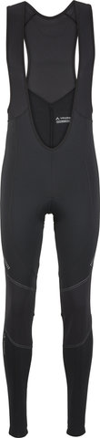 VAUDE Cuissard à Bretelles Mens Active Warm Tights - black-silver/M