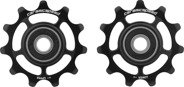 CeramicSpeed Shimano Road 12-speed Derailleur Pulleys - black/11 teeth