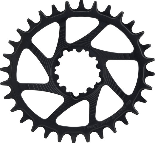 Garbaruk Oval Chainring GXP/DUB Boost Direct Mount Single Speed - black/32 