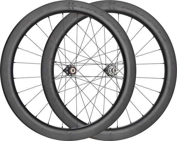 Fulcrum Wind 57 Center Lock Disc Carbon Wheelset - black/Non Boost/Non Boost/142 mm/100 mm/28"/Campagnolo N3W/100 mm/Campagnolo N3W/100 mm/142 mm