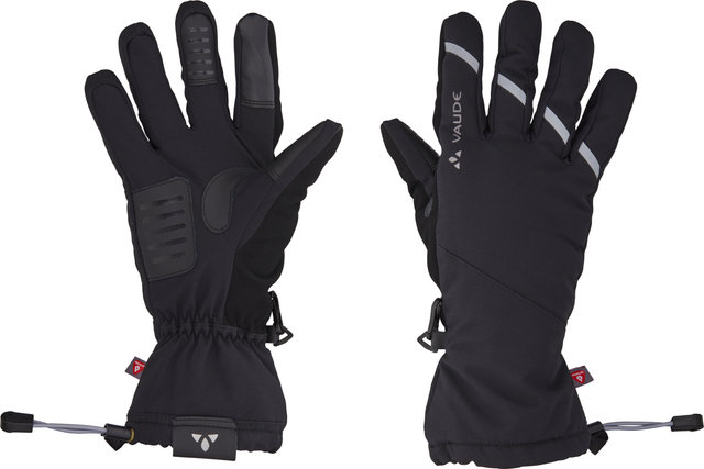 VAUDE Tura Gloves II Ganzfinger-Handschuhe - black/M