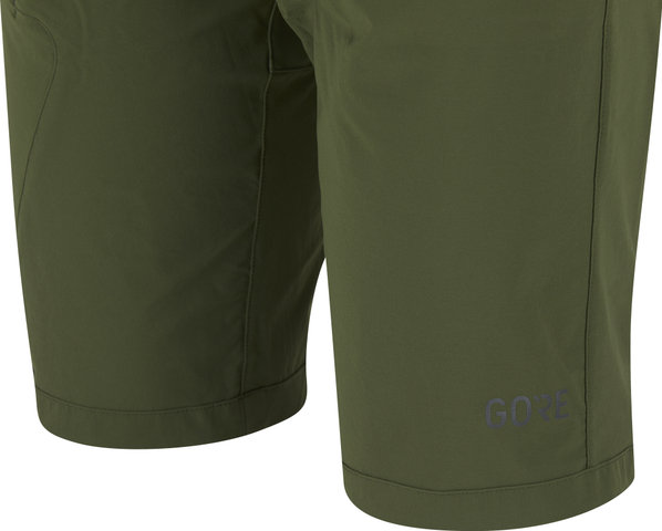 GORE Wear Pantalones cortos Explore Shorts - utility green/M