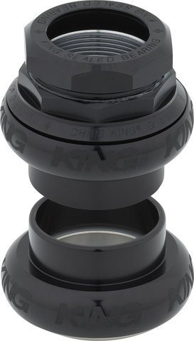 Chris King GripNut Sotto Voce EC30/25.4 - EC30/26 Threaded Headset - black/1"/EC30/25,4 - EC30/26