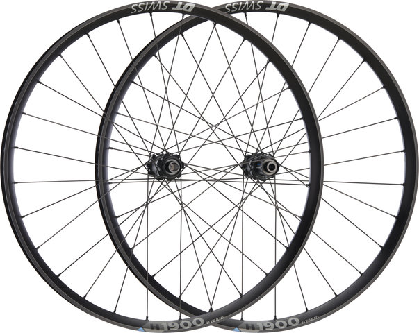 DT Swiss Set de Roues H 1900 SPLINE 27,5" 35 Boost Disc Center Lock Hybrid - noir/Shimano VTT/Boost/148 mm/110 mm/Boost/27,5" (650B)/110 mm/Shimano MTB/110 mm/148 mm