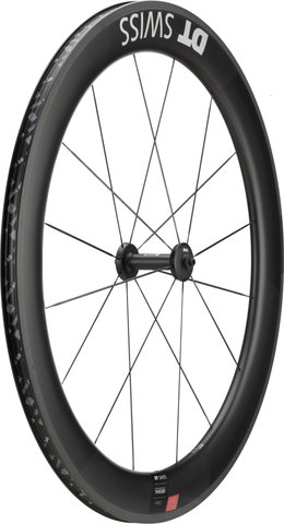 DT Swiss Juego de ruedas con frenos de llanta ARC 1100 DICUT 62 Carbon 28" - negro/130 mm/100 mm/28"/Shimano carretera/100 mm/Shimano carretera/100 mm/130 mm