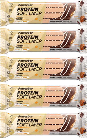 Powerbar Protein Soft Layer Proteinriegel - 5 Stück - vanilla toffee