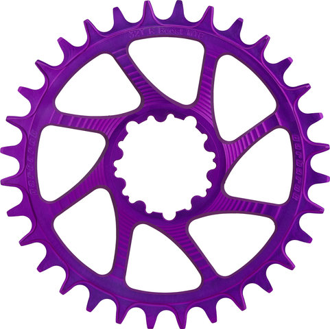 Garbaruk Round Chainring GXP/DUB Boost Direct Mount Single Speed - violet/32 