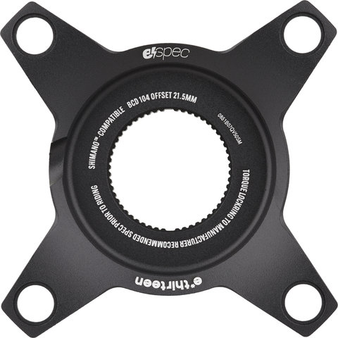 e*thirteen e*spec Direct Mount Spider 104 mm for Shimano EP8 - black