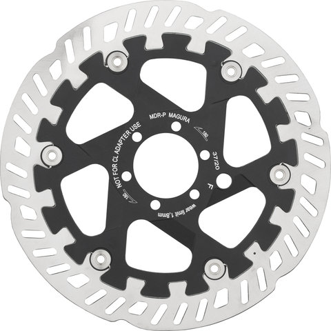 Magura MDR-P 6-bolt Brake Rotor - silver-black/180 mm