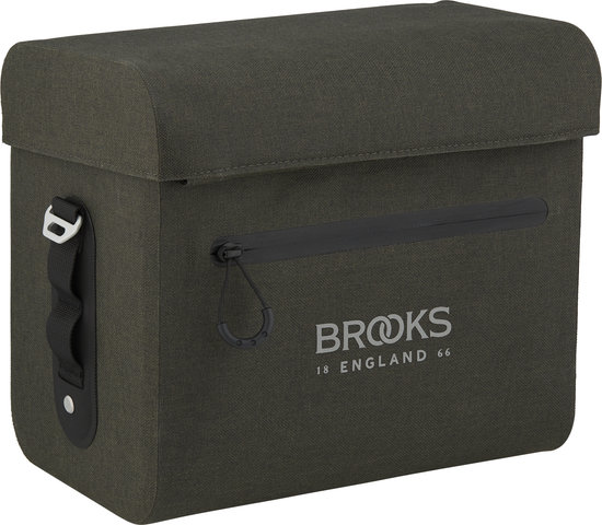 Brooks Bolsa de manillar Scape Handlebar Case - mud green/8000 