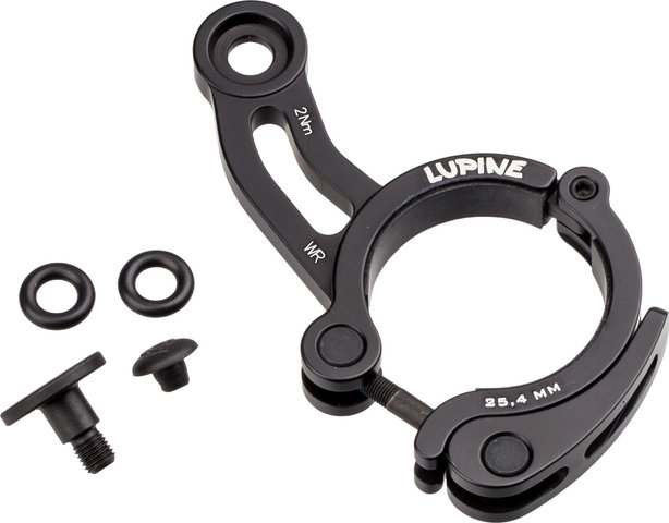 Lupine Schnellspanner-Halterung für Wilma / Wilma R - schwarz/25,4 mm