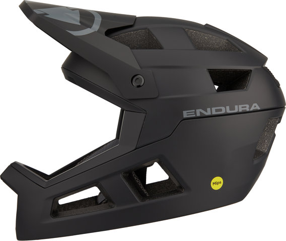 Endura Casco SingleTrack Full Face MIPS - black/55 - 59 cm