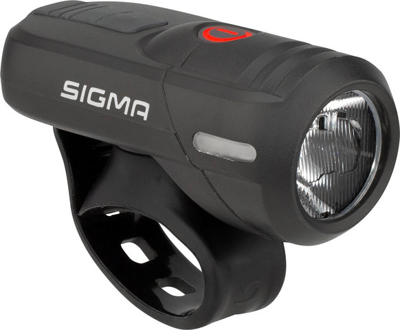 Sigma Luz delantera LED con aprobación StVZO Aura 45 USB - negro