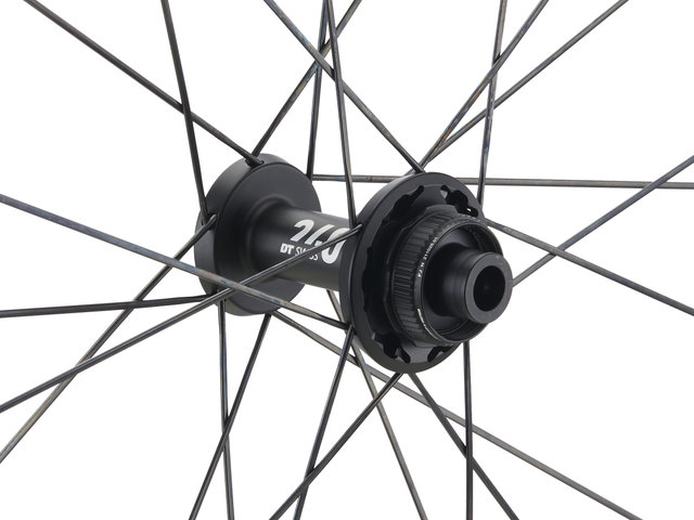 DT Swiss ERC 1400 DICUT 35 Carbon Center Lock Disc 28" Wheelset - black/142 mm/100 mm/28"/Shimano Road/100 mm/Shimano Road/100 mm/142 mm