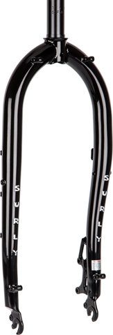 Surly Rigid fork - black/1 1/8"/135 mm/5 mm Quick Release/26" Fat